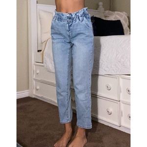 PAPERBAG WAIST JEANS